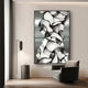 Aurista Monochrome Ripple Cotton Spray Wall Art