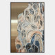 Aurista Botanical Flow Abstract Cotton Spray Wall Art