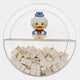 Blockform Donald Duck Cream Brick Lego Acrylic 3D Wall Art