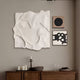 Serava Cream Abstract Wood Relief 3D Wall Art