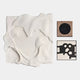 Serava 3-Set Cream & Black Abstract 3D Relief Wall Art