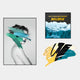 Cavoya Brushstroke Muse 3-Set Figurative Wall Art