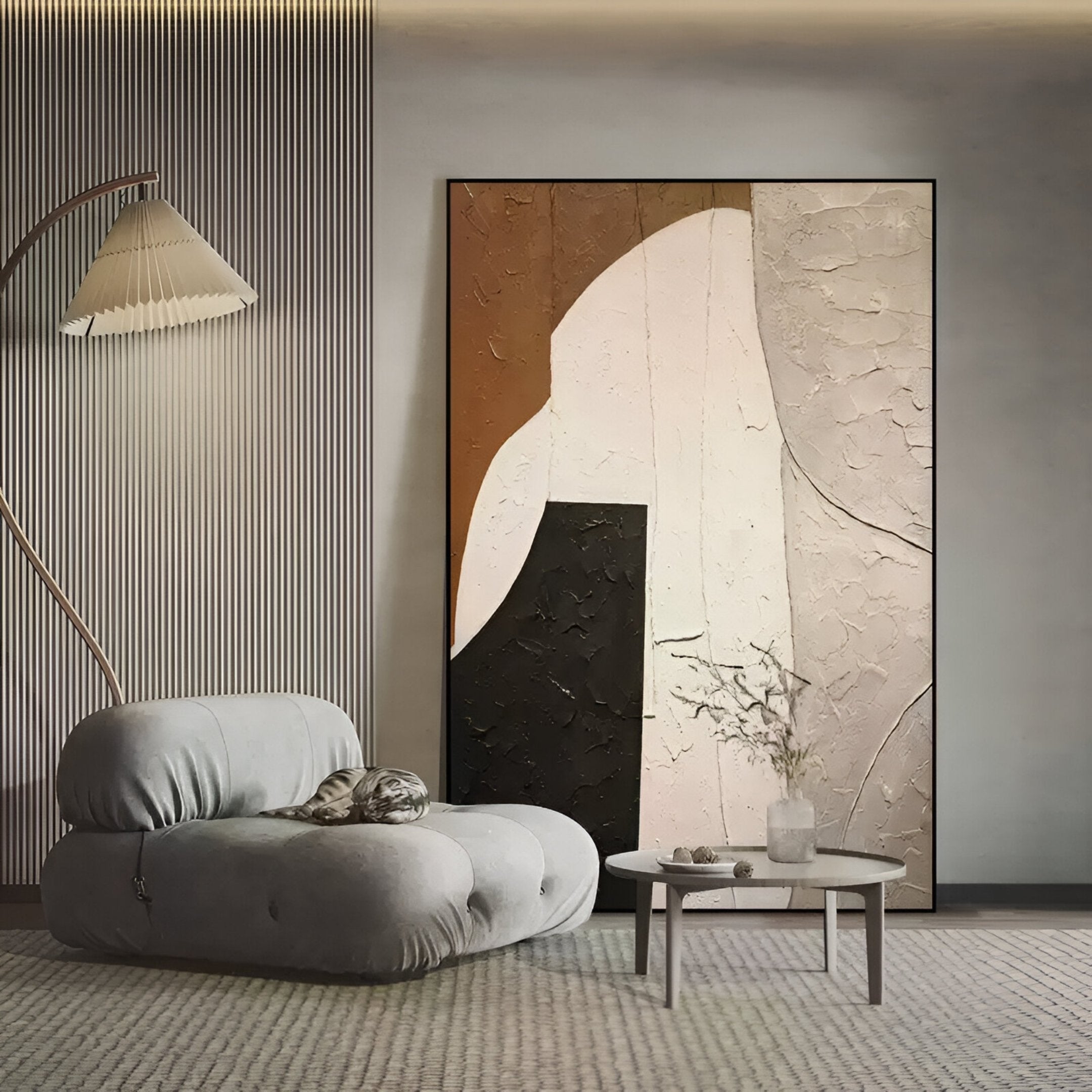 Terrayne V Hand-Painted Oil Canvas 3D Wall Art