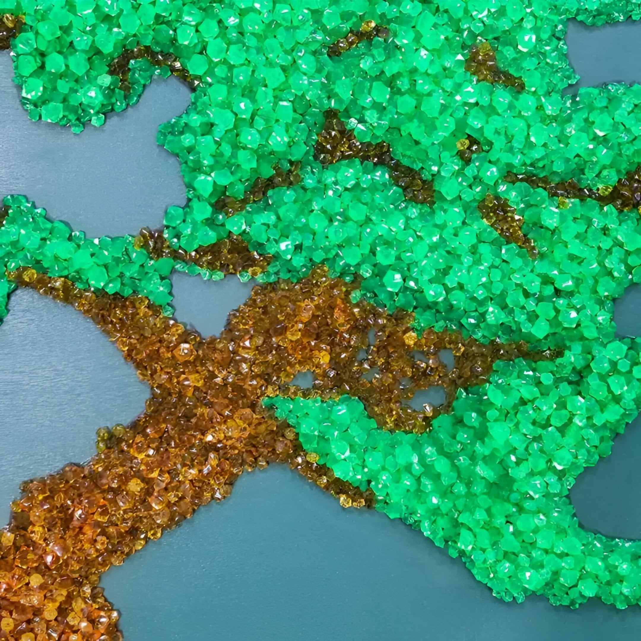 Zenora Bonsai Tree Crystal Inlaid 3D Wall Art
