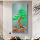Zenora Bonsai Tree Crystal Inlaid 3D Wall Art