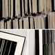 Linara Black & Ivory Stripe Relief 3D Wall Art