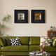 Artelis 2-Set Bamboo & Orchid Botanical Framed Wall Art