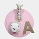 Animora Giraffe & Lion Kids Plush 3D Wall Art