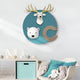 Animora Polar Bear & Stag Kids Plush 3D Wall Art