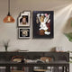 Fantoria 3-Set Cards Genius Oil Canvas Wall Art