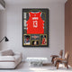 Legends James Harden #13 Jersey Framed Wall Art
