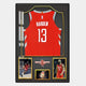 Legends James Harden #13 Jersey Framed Wall Art