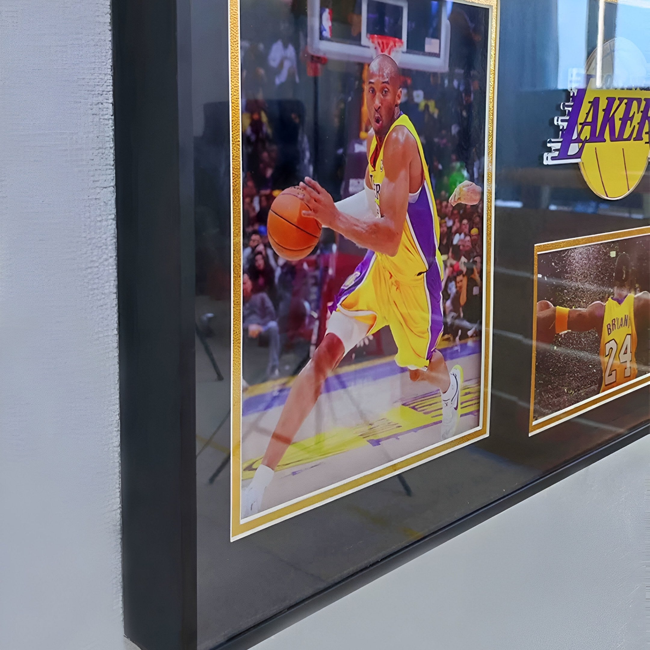 Legends Kobe Bryant #24 Lakers Jersey Framed Wall Art