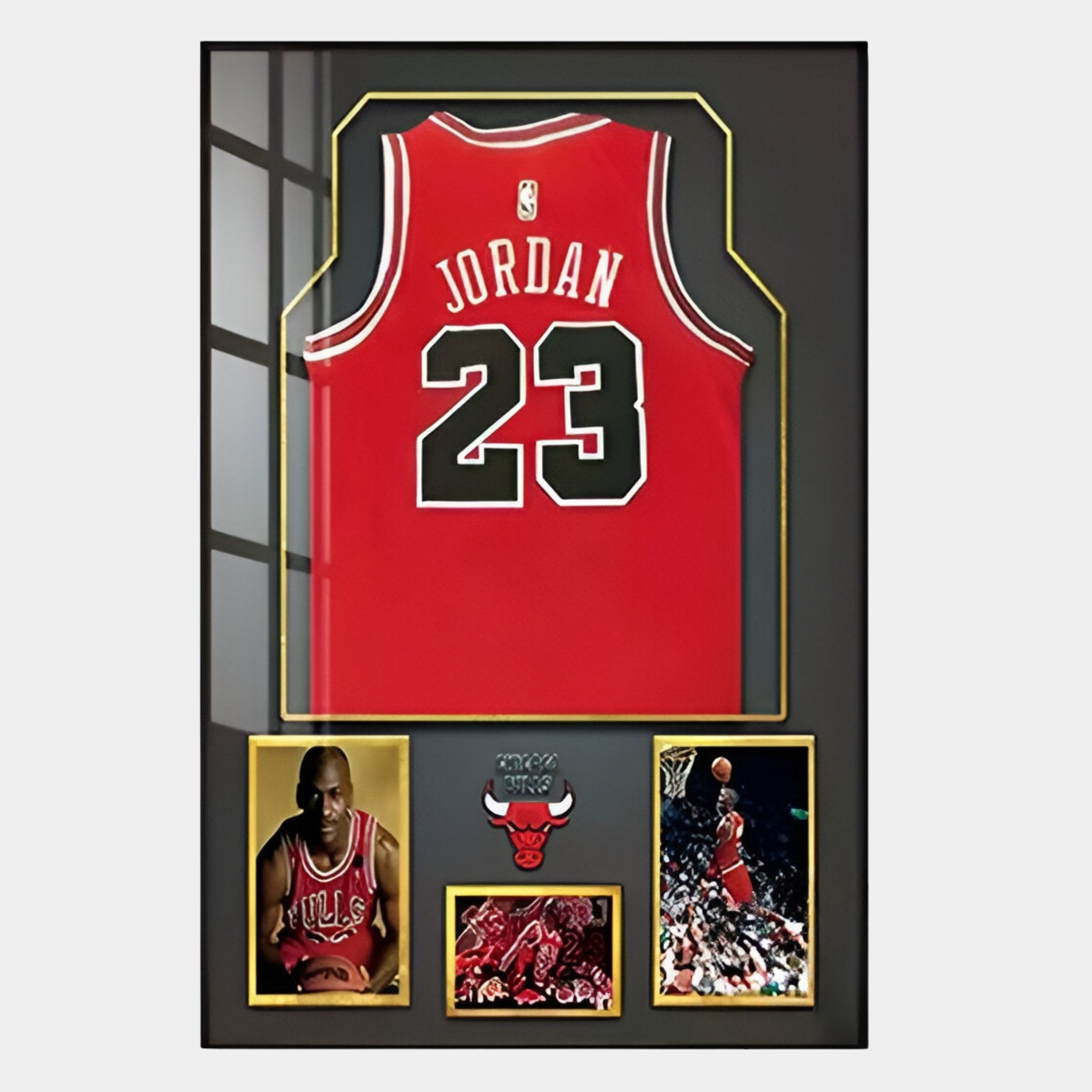 Legends Michael Jordan #23 Bulls Jersey Framed Wall Art