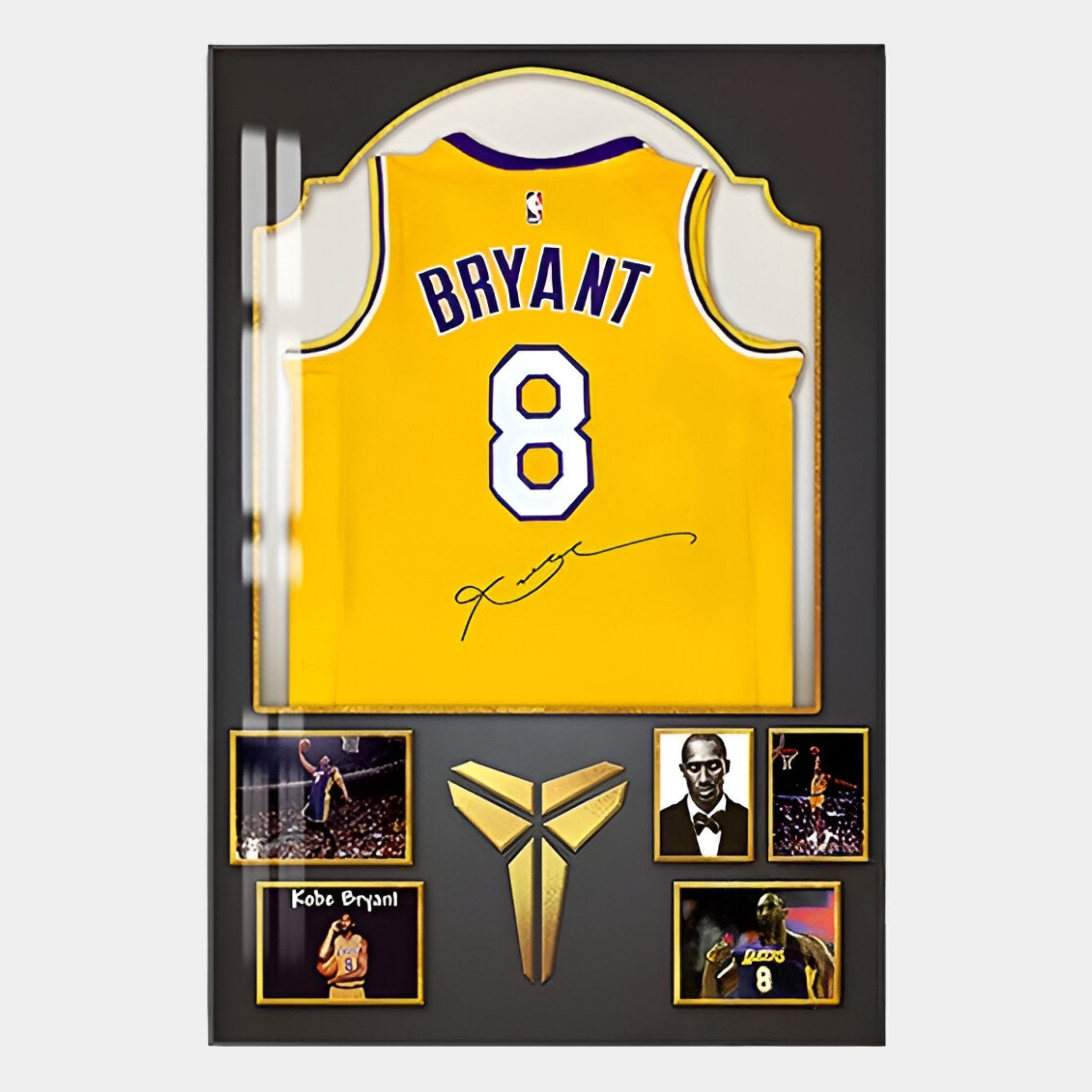 Legends Kobe Bryant #8 Lakers Jersey Framed Wall Art