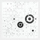 Orbryne Black & White Constellation Abstract 3D Wall Art