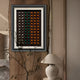 Brewvara Coffee Capsule Grid Framed 3D Wall Art