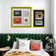 Fotura Cameras & Film Roll Square Framed 3D Wall Art