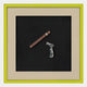 Tabacora Torch Lighter & Cigar Framed 3D Wall Art