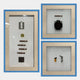 Vitara 3-Set Silver Flask & Gold Seal Cigar Framed 3D Wall Art