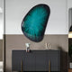 Veyora Teal Radiance 3D Relief Wall Art