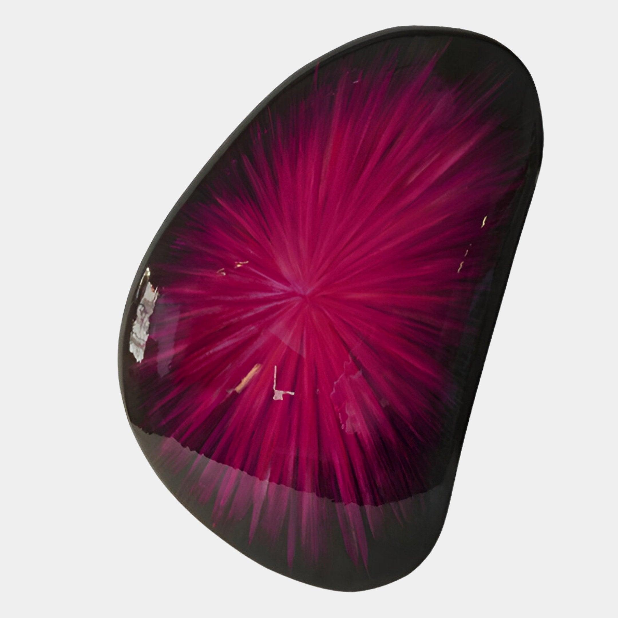 Veyora Magenta Bloom 3D Relief Wall Art