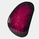 The Veyora Magenta Bloom 3D Relief Wall Art by Giant Sculptures features an asymmetrical gemstone design with a glossy finish, magenta starburst center, and dark edge—perfect as luxury or striking 3D wall décor for any space.