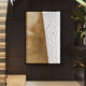 Cartura Bronze & White Fold Paper 3D Wall Art