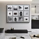 Optivis Classic Lens & Geometry Grid 3D Wall Art