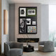 Optivis Studio Ledger Calendar 3D Wall Art