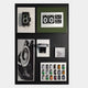 Optivis Studio Ledger Calendar 3D Wall Art