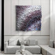 Stravura Silver & Plum Radiance 3D Wall Art