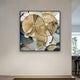 Fanora I Golden Woven Cluster Rope 3D Wall Art