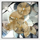 Fanora II Golden Woven Cluster Rope 3D Wall Art