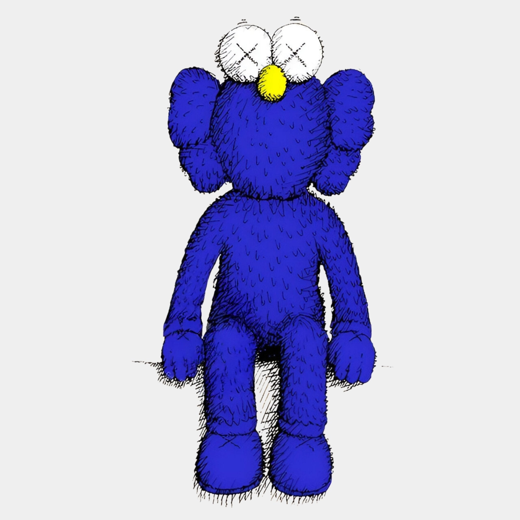 Mournis Stoic Blue Companion Iconify 3D LED Wall Art