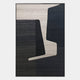 The Striatura Taupe & Charcoal Angle Rope Abstract 3D Wall Art by Giant Sculptures features bold geometric forms and a textured finish, making it ideal contemporary decor for any modern space.