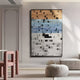 Chromastrata Sand & Sky Tiers Layered 3D Wall Art