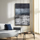 Chromastrata Monochrome Tiers Layered 3D Wall Art