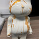 Golden Luster Bear Sculpture - 50cm (Ex-Display, Near Flawless)