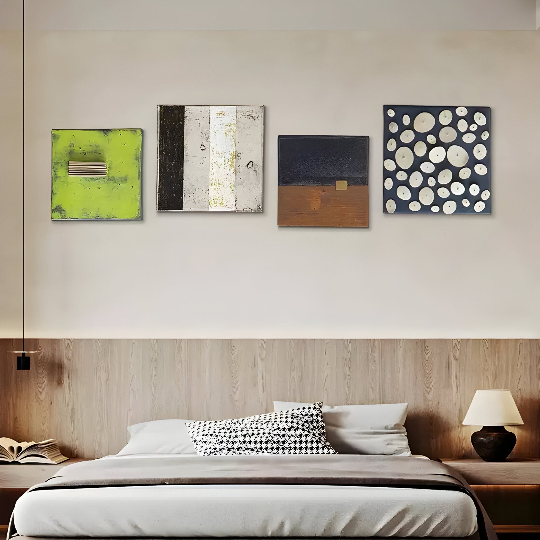 Kora Fossil Pebble Cluster 3D Wall Art