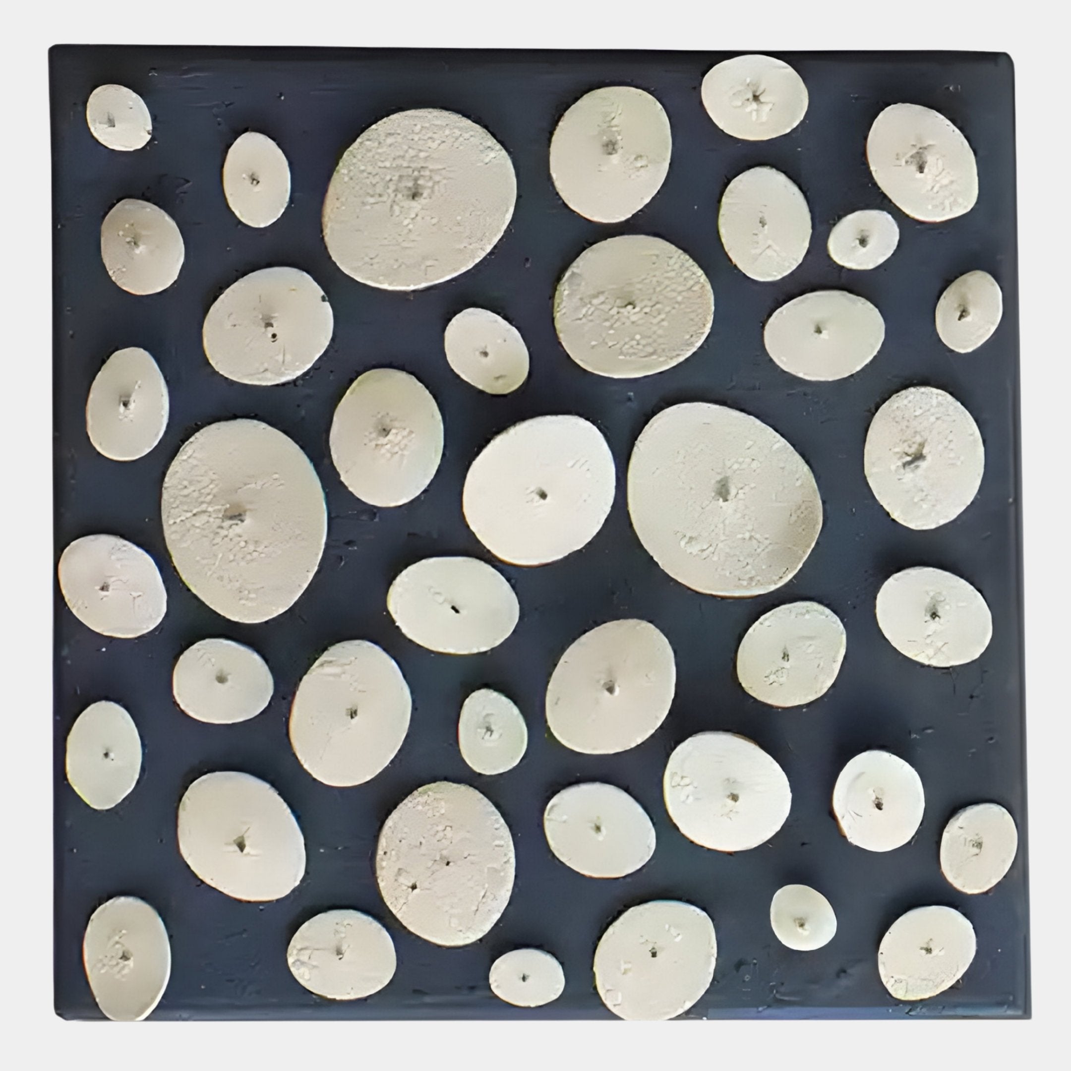 Kora Fossil Pebble Cluster 3D Wall Art