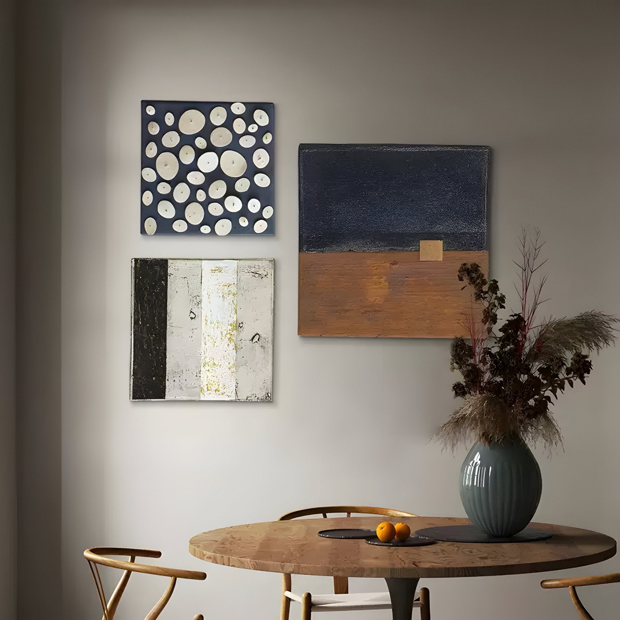 Kora Timber Fade Modular 3D Wall Art