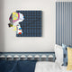 Snoopy Gridz Pop Prism Stride Night 3D Wall Art