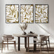 Dunari Olive Trace I Wood Carving 3D Wall Art