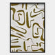 Dunari Olive Trace III Wood Carving 3D Wall Art