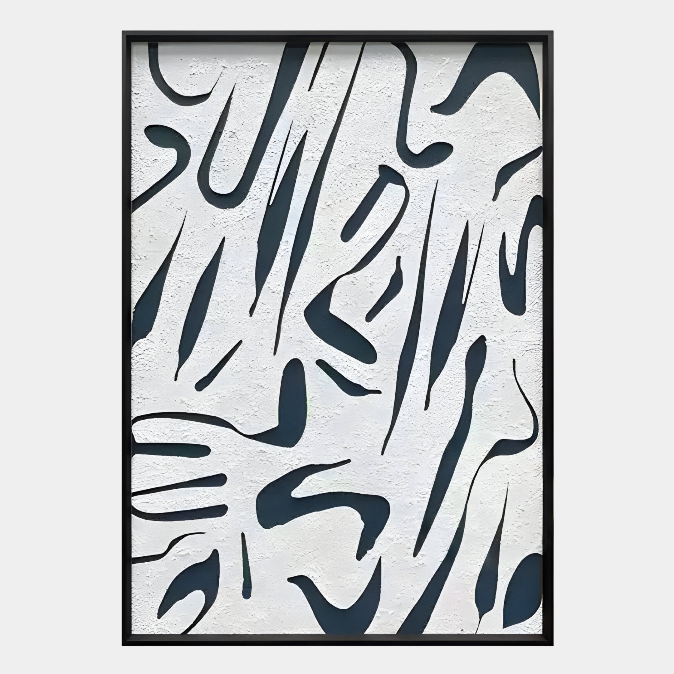 Dunari Midnight Trace II Wood Carving 3D Wall Art