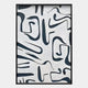 Dunari Midnight Trace III Wood Carving 3D Wall Art
