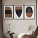 Noctara Orb Dusk Rose Carved 3D Wall Art