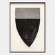 Noctara Crest Mist Monochrome Carved 3D Wall Art