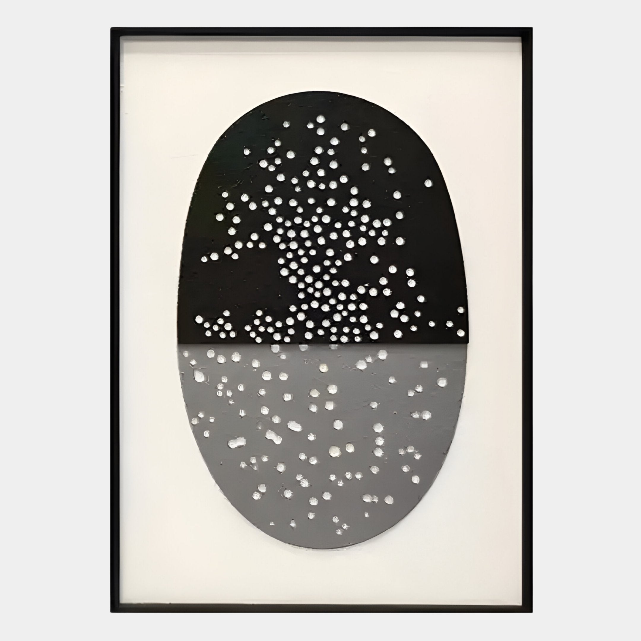 Noctara Orb Dusk Monochrome Carved 3D Wall Art